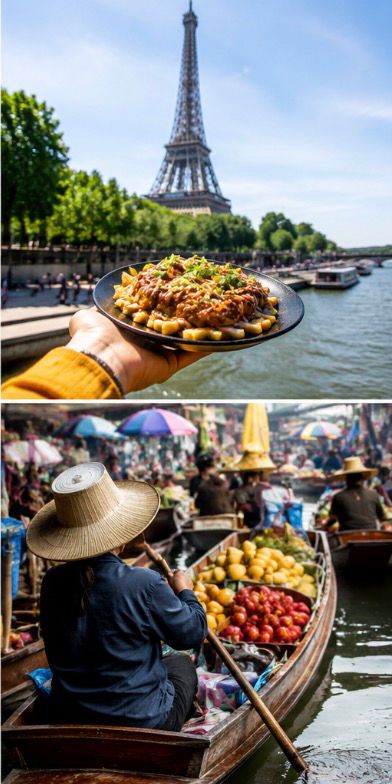 Local cuisine travel photograph